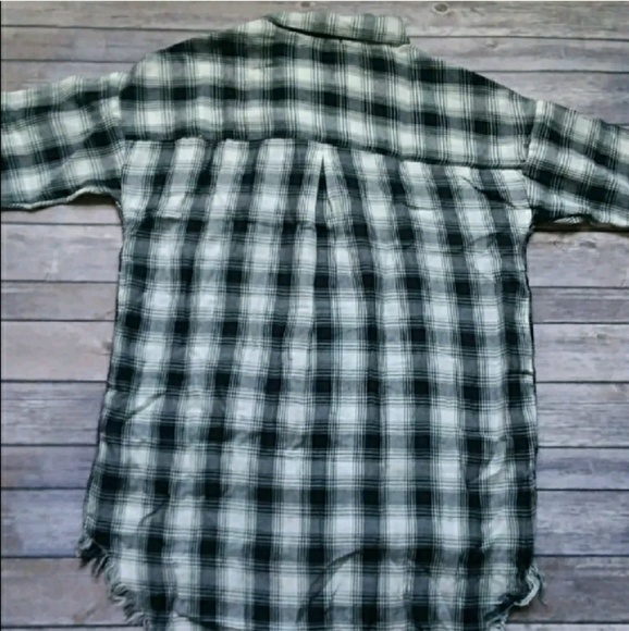 Plaid Fringe Shirt 3 Smalls Left! - Picture 2 of 4